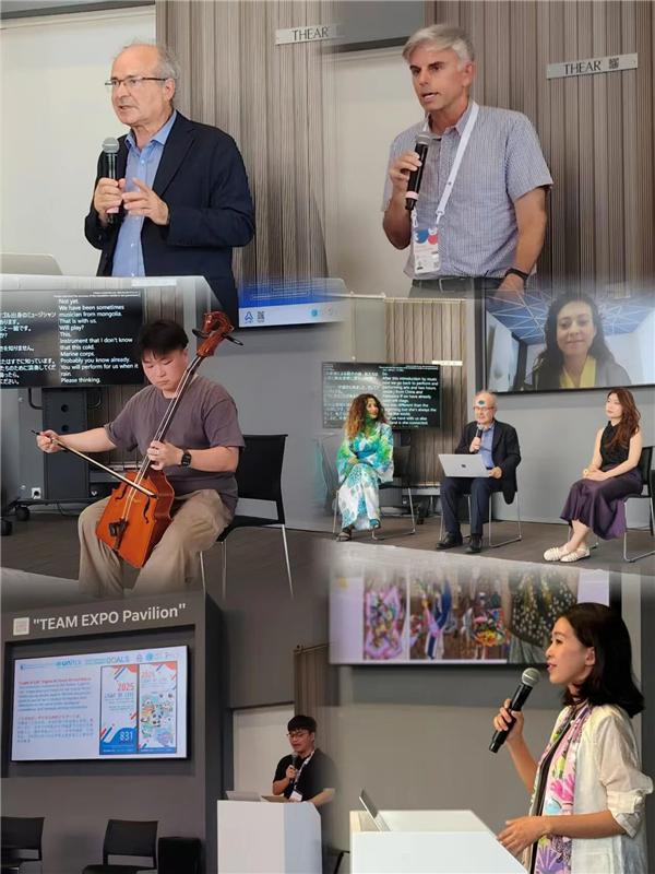 可持续未来国际艺术展》在大阪世博成功举办PG电子麻将胡了2模拟器《艺术与科技共创(图12)